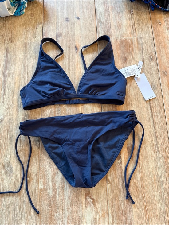 Roxy Other - Roxy Navy Triangle Bikini Set